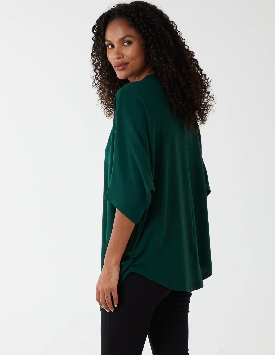 Plain Zip Front Top sold by Blue Vanilla product image thumbnail 5