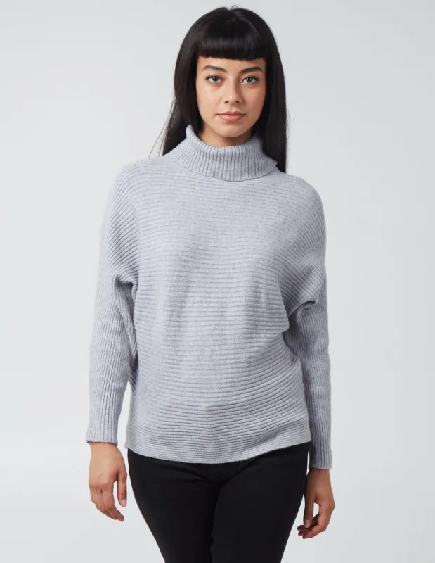 MADDISON - Batwing Roll Neck Jumper sold by Blue Vanilla
