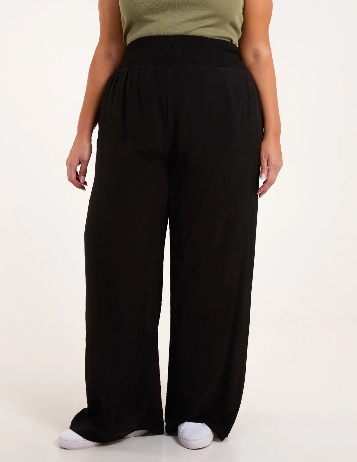 Curve Wide Leg Trousers sold by Blue Vanilla