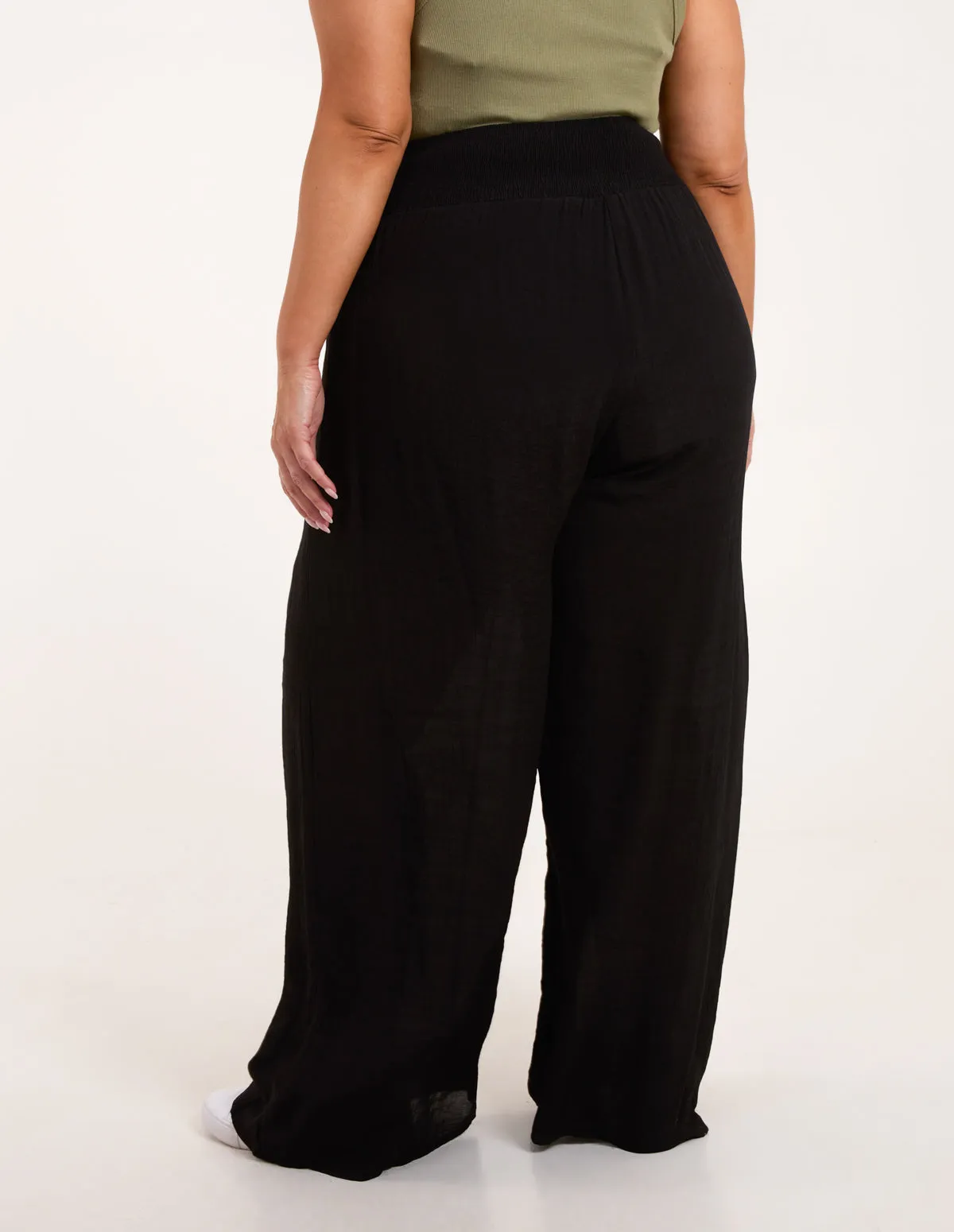Curve Wide Leg Trousers sold by Blue Vanilla product image thumbnail 4