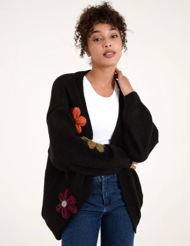 Daisy Flowers Cardigan sold by Blue Vanilla