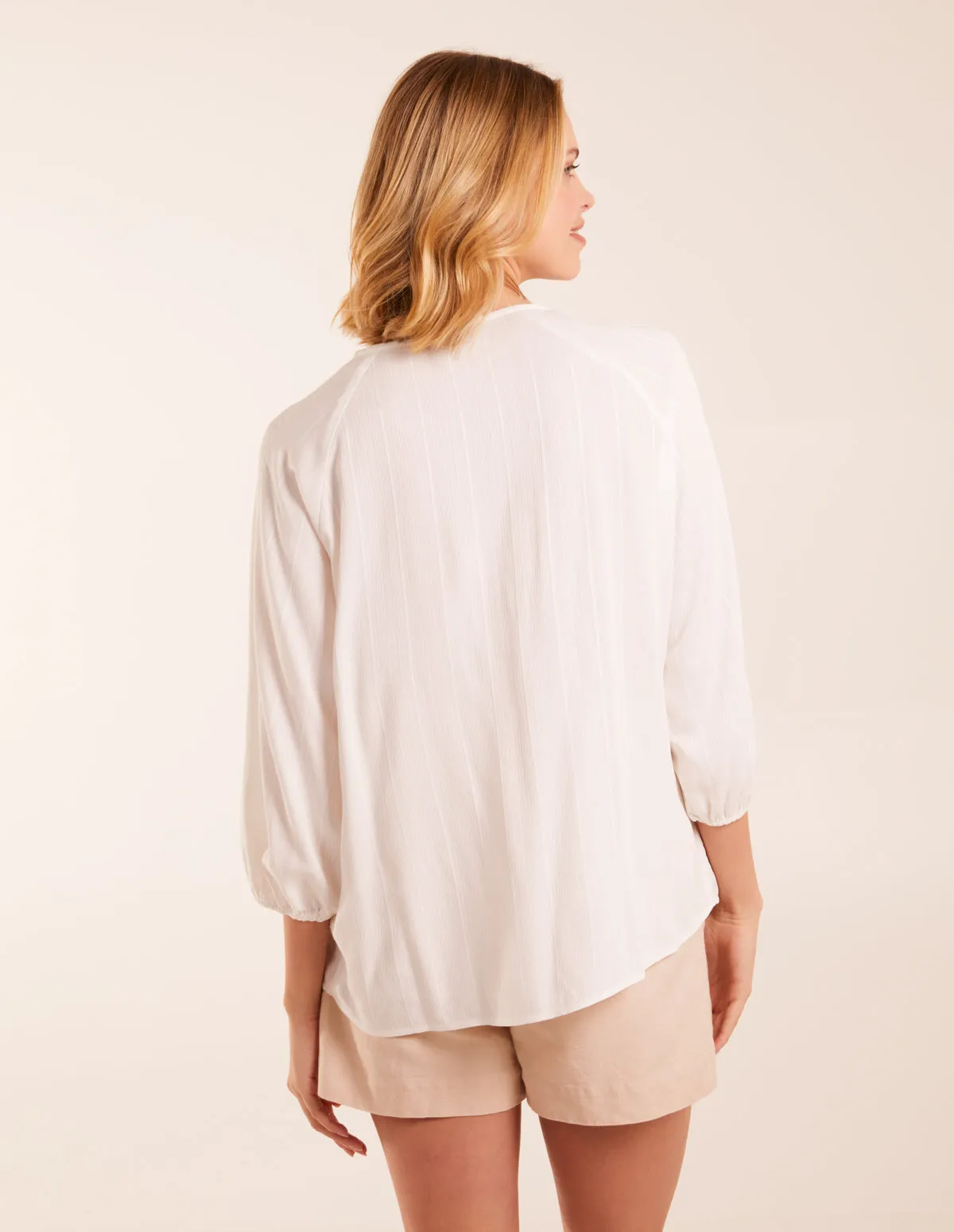 Floral Embroidered Bust Top sold by Blue Vanilla product image thumbnail 4