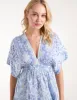 Angel Sleeve V Neck Tassel Back Maxi Dress sold by Blue Vanilla