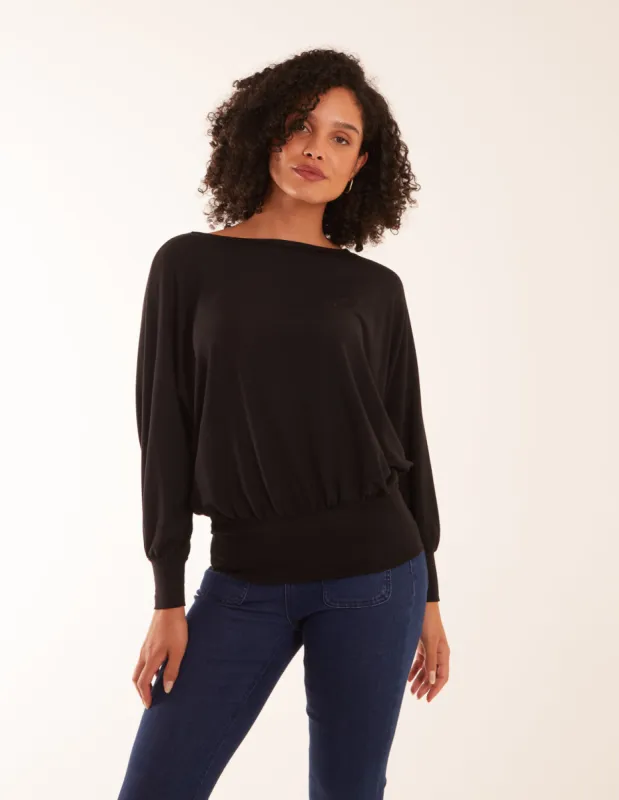 Cut And Sew Batwing Top sold by Blue Vanilla
