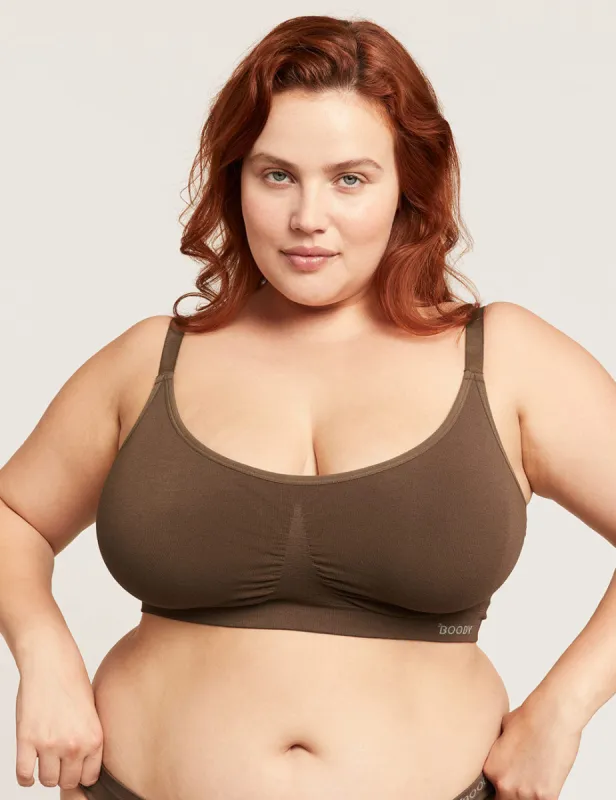 Full Bust Wireless Bra - Clove sold by Boody Eco Wear