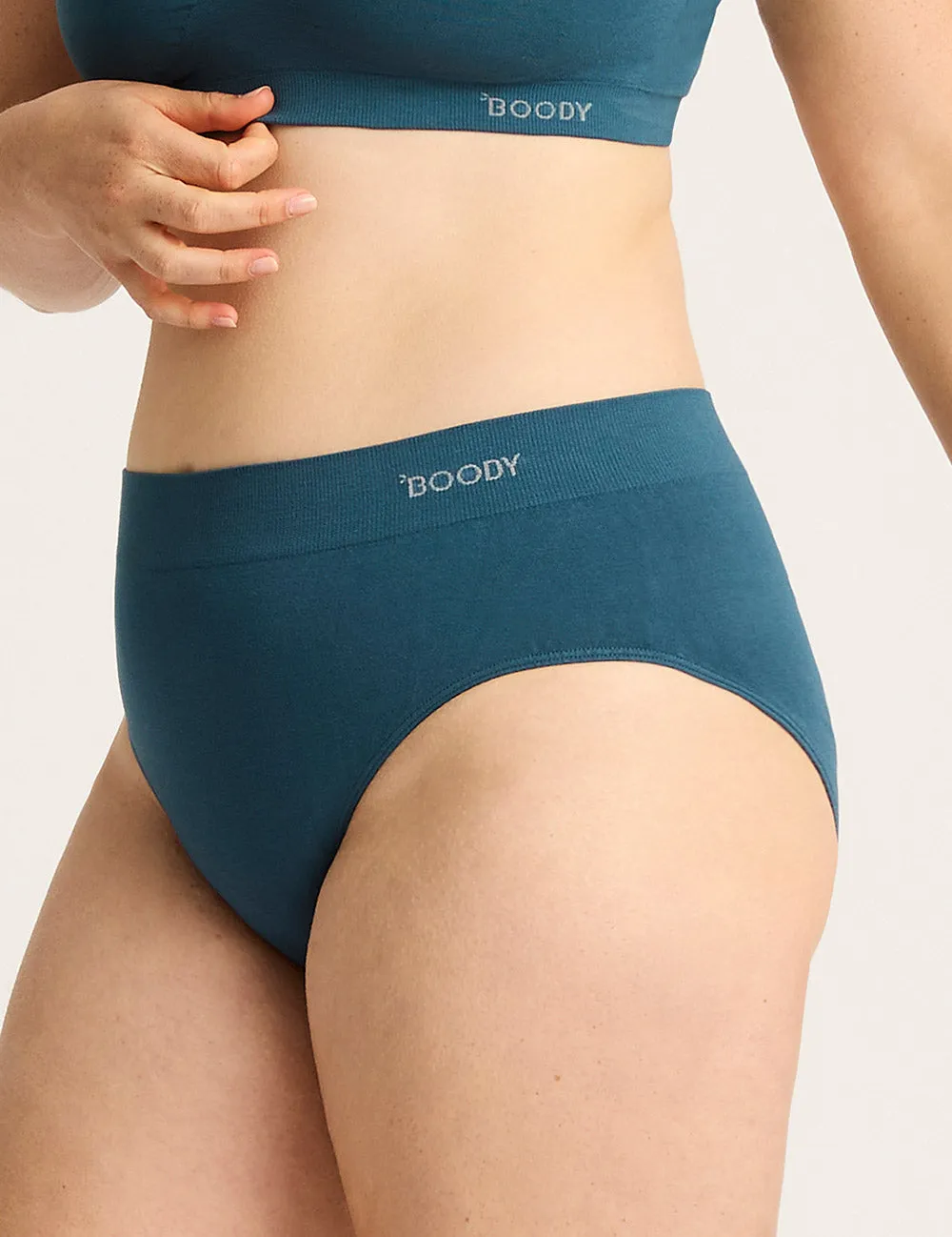 Full Brief - Teal sold by Boody Eco Wear product image thumbnail 3