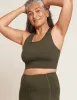 Motivate Longline Bra - Dark Olive sold by Boody Eco Wear