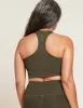 Motivate Longline Bra - Dark Olive sold by Boody Eco Wear