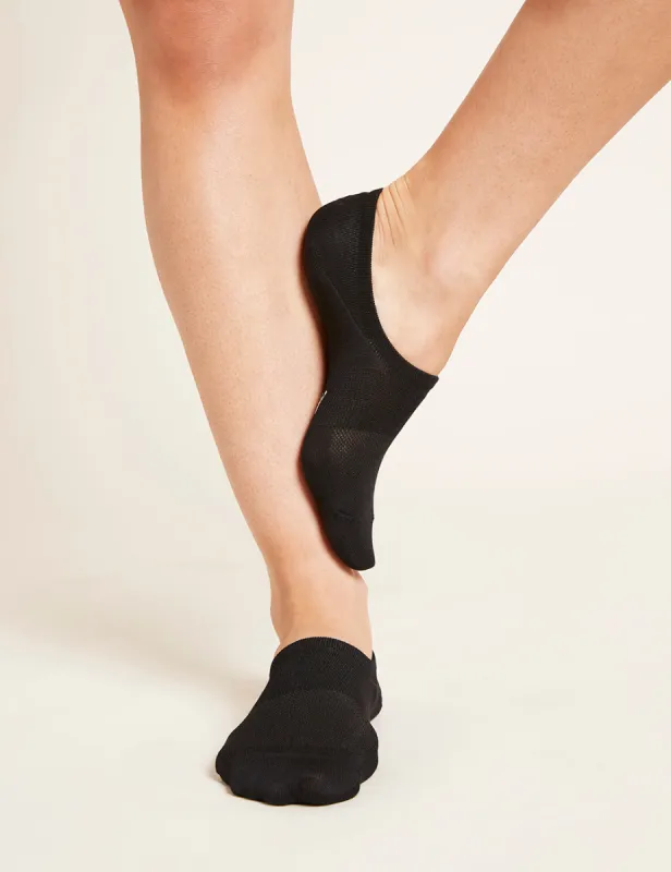 Women's Everyday Hidden Socks - Black sold by Boody Eco Wear