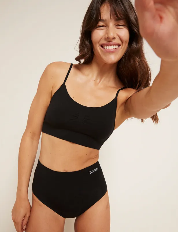 Period & Leak Proof - Full Briefs - Moderate - Heavy - Black made by Boody Eco Wear