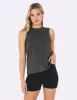 Women's Active Muscle Tank Top - Dark Marl sold by Boody Eco Wear