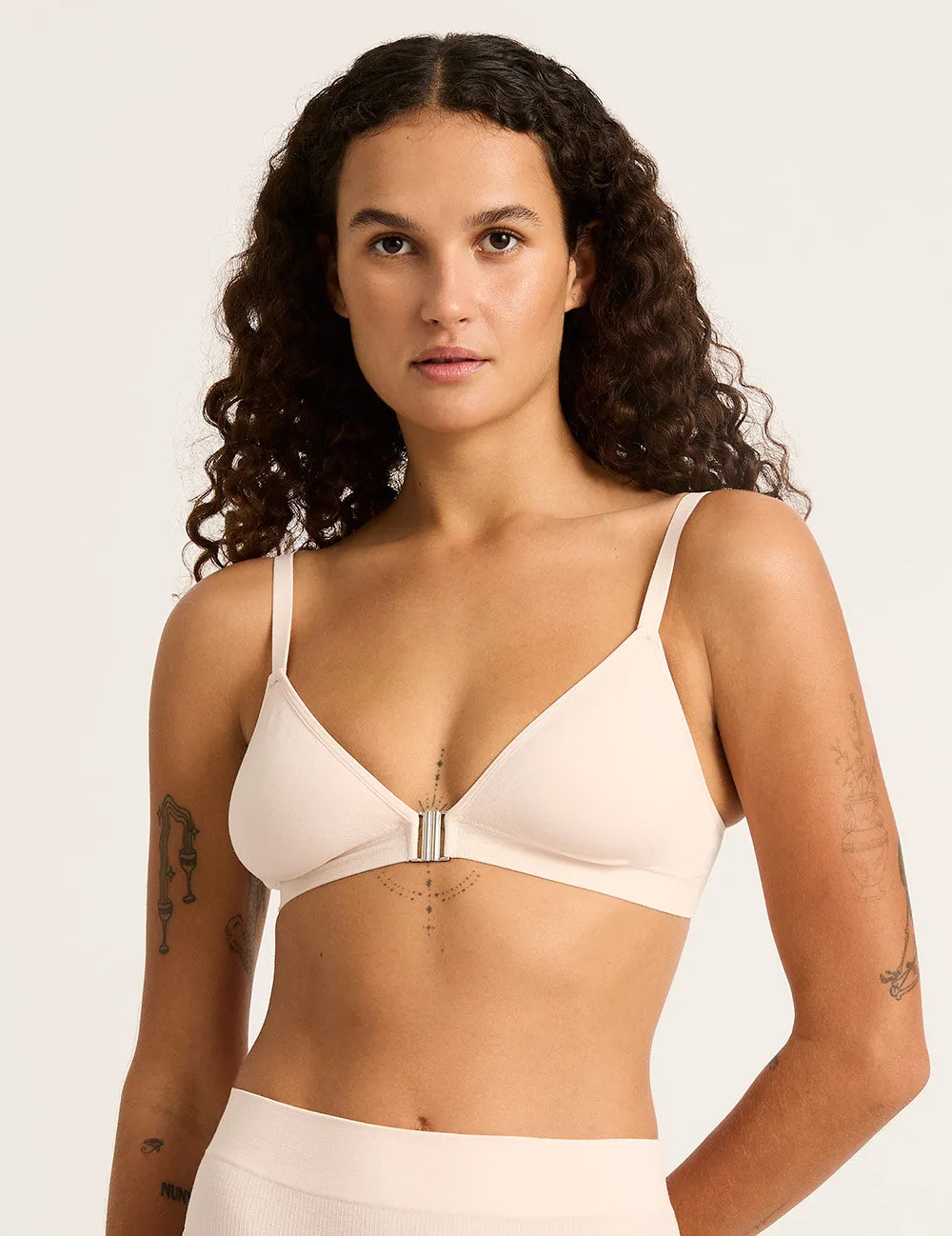 LYOLYTE Padded Bralette - Powder Pink sold by Boody Eco Wear