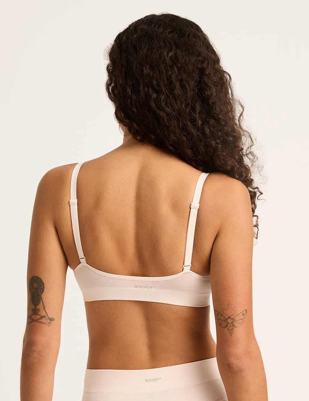 LYOLYTE Padded Bralette - Powder Pink sold by Boody Eco Wear product image thumbnail 2