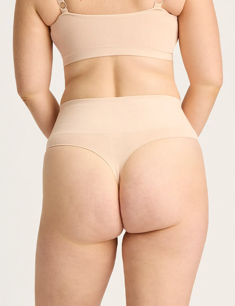 Shaper High Waist G-String - Shell sold by Boody Eco Wear product image thumbnail 5
