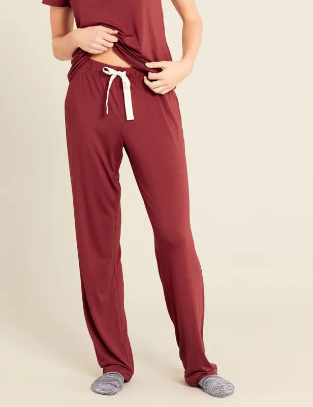 Goodnight Sleep Pants - Ruby sold by Boody Eco Wear