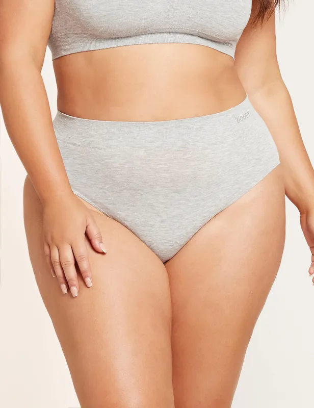 Full Briefs - Light Grey Marl sold by Boody Eco Wear