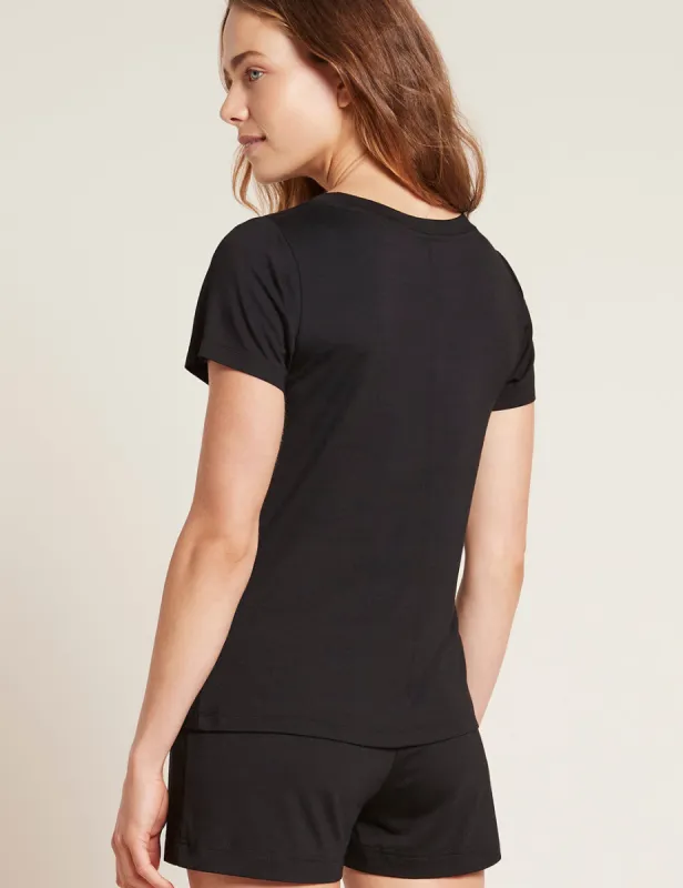 Goodnight Sleep Tee - Black sold by Boody Eco Wear
