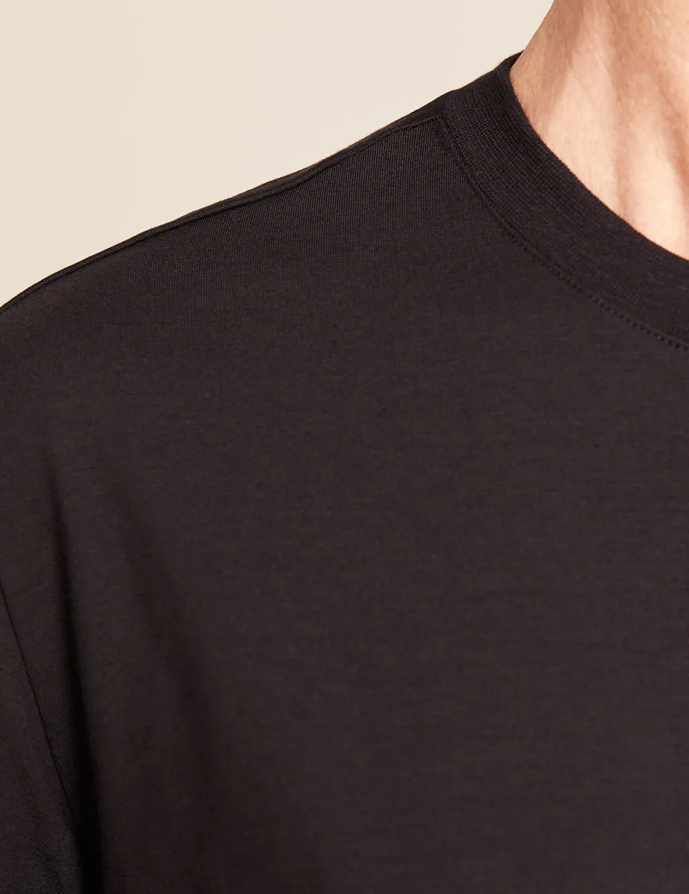 Women's Classic Long Sleeve T-Shirt - Black sold by Boody Eco Wear product image thumbnail 3