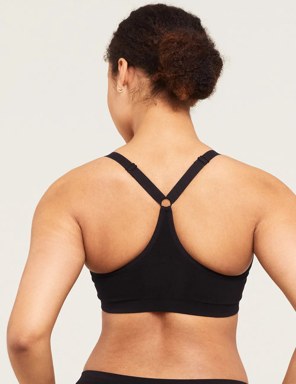Full Bust Wireless Racerback Bra - Black sold by Boody Eco Wear product image thumbnail 5