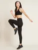 High-Waist Full Length Tights 2.0 - Black sold by Boody Eco Wear