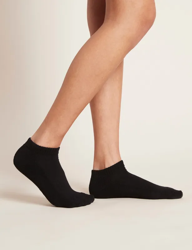 Women's Cushioned Ankle Socks - Black sold by Boody Eco Wear