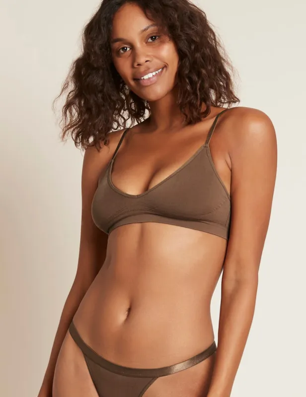 LYOLYTE Triangle Bralette - Clove sold by Boody Eco Wear