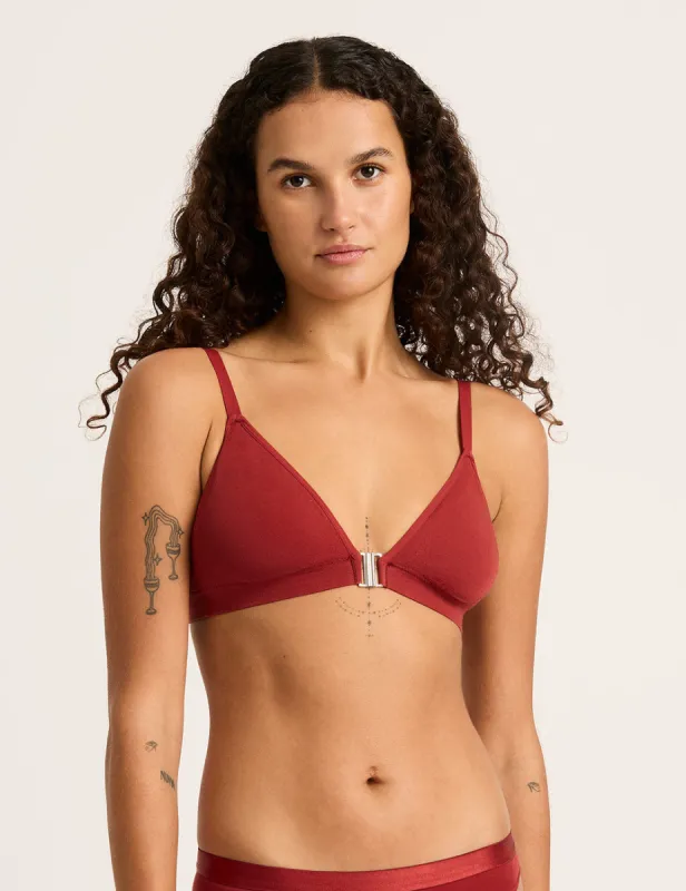 LYOLYTE Padded Bralette - Ruby sold by Boody Eco Wear
