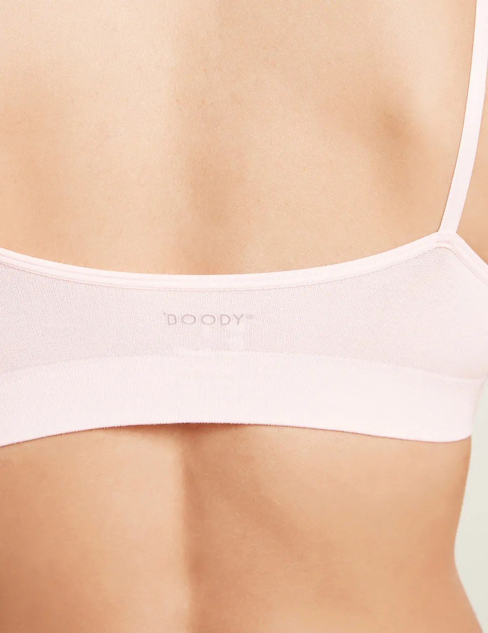 LYOLYTE Triangle Bralette - Powder Pink sold by Boody Eco Wear product image thumbnail 2