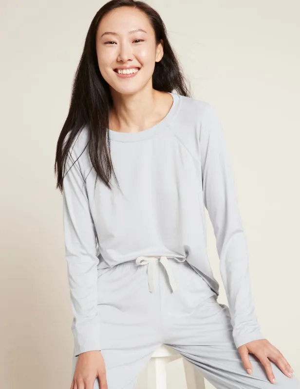 Goodnight Raglan Sleep Top - Dove sold by Boody Eco Wear