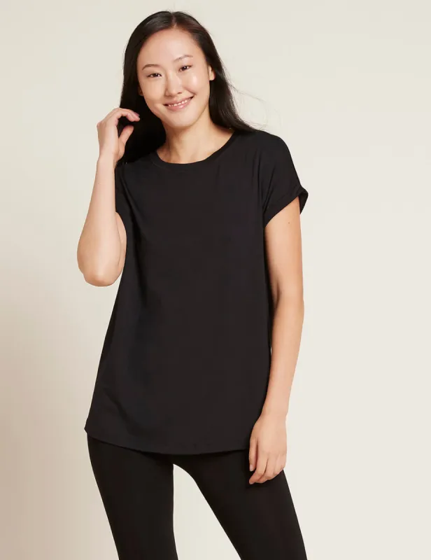 Downtime Lounge Top - Black sold by Boody Eco Wear