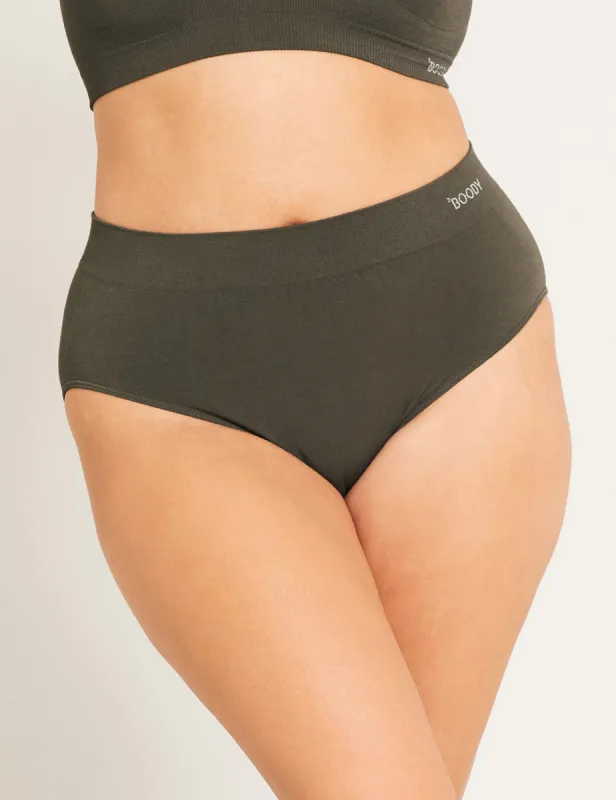 Full Briefs - Dark Olive sold by Boody Eco Wear