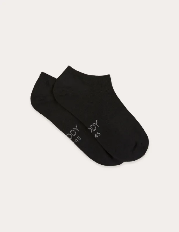 Everyday No Show Socks - Black sold by Boody Eco Wear