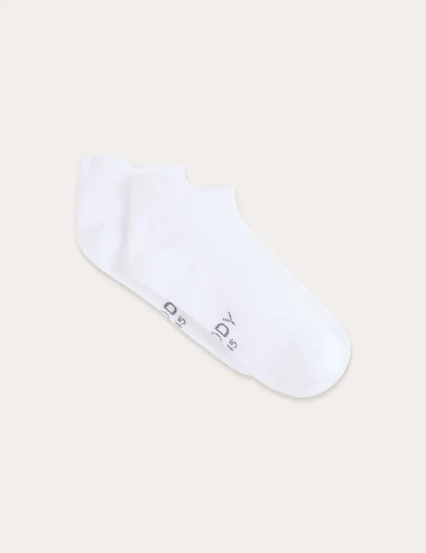 Sport Ankle Socks - White sold by Boody Eco Wear