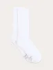 Cushioned Crew Socks - White sold by Boody Eco Wear