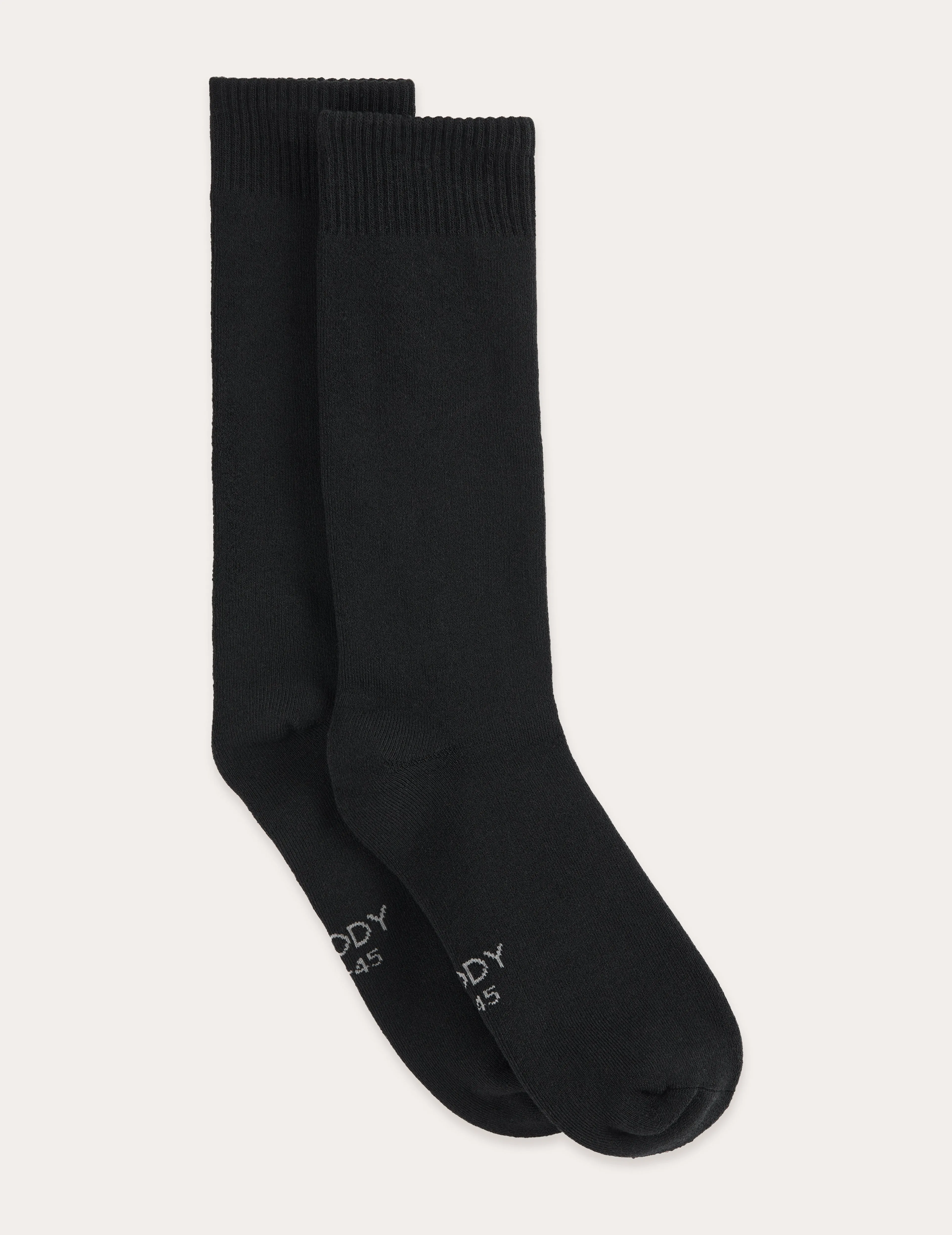 Crew Boot Socks - Black sold by Boody Eco Wear