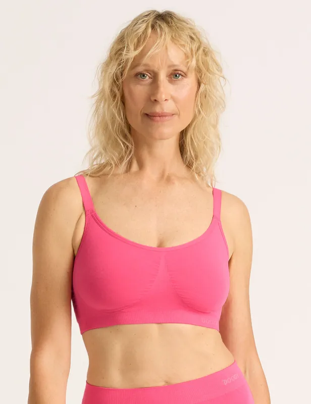 Full Bust Wireless Bra - BCAM Pink sold by Boody Eco Wear