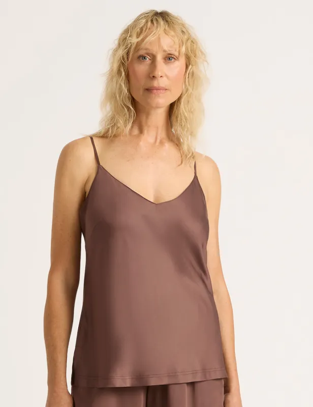Vegan Silk Cami - Garnet sold by Boody Eco Wear