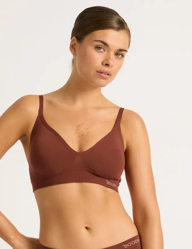 Wireless T-Shirt Bra - Rust sold by Boody Eco Wear