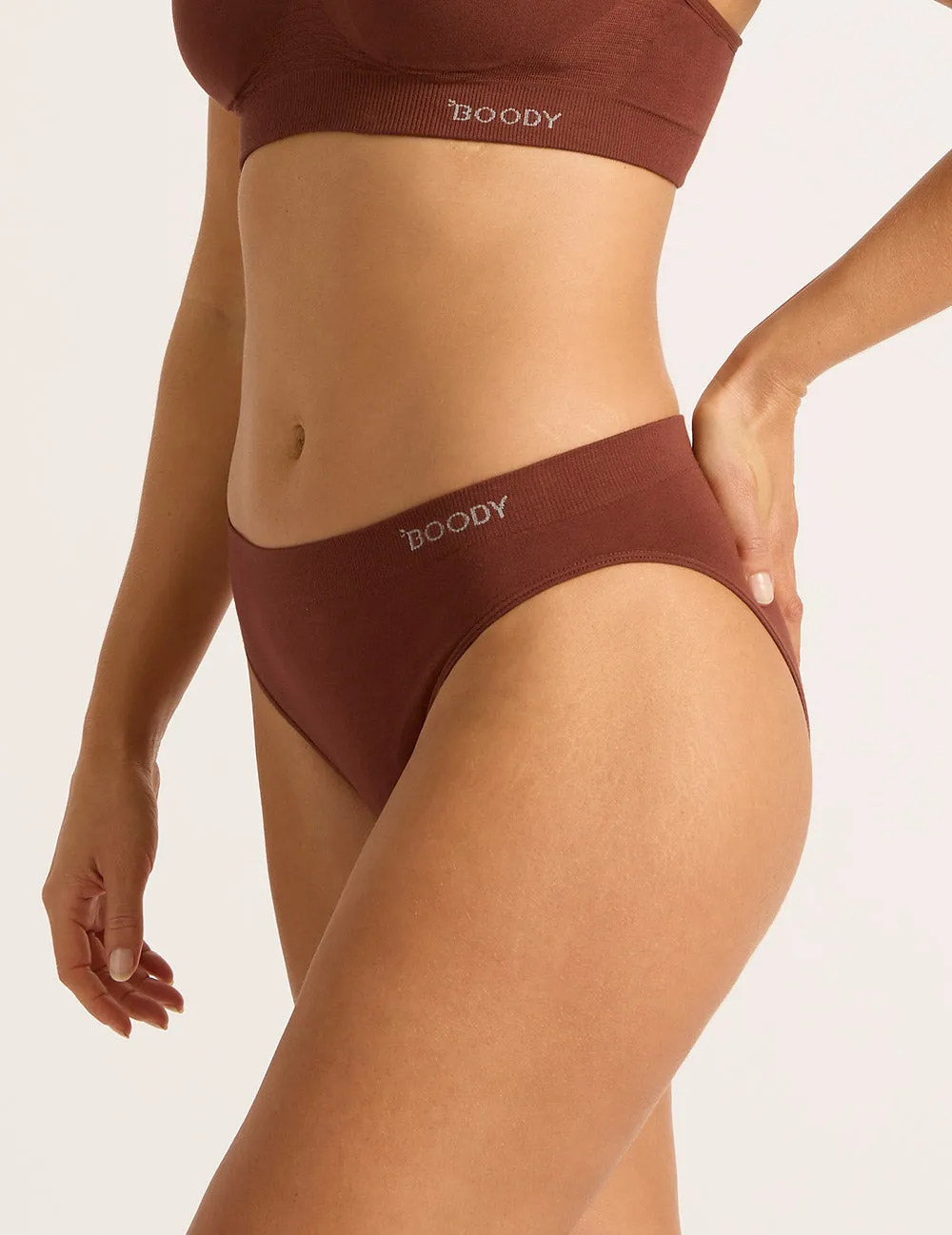 Classic Bikini - Rust sold by Boody Eco Wear product image thumbnail 3