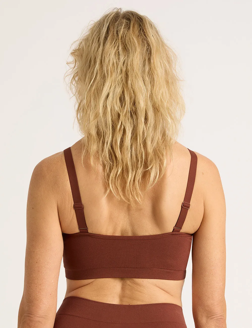 Full Bust Wireless Bra - Rust sold by Boody Eco Wear product image thumbnail 2