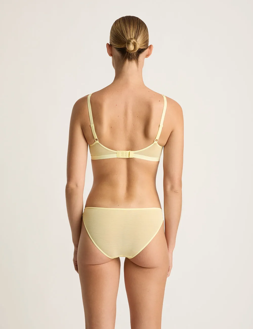 FreeMesh Triangle Bralette - Lemon sold by Boody Eco Wear product image thumbnail 3