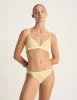FreeMesh Triangle Bralette - Lemon sold by Boody Eco Wear