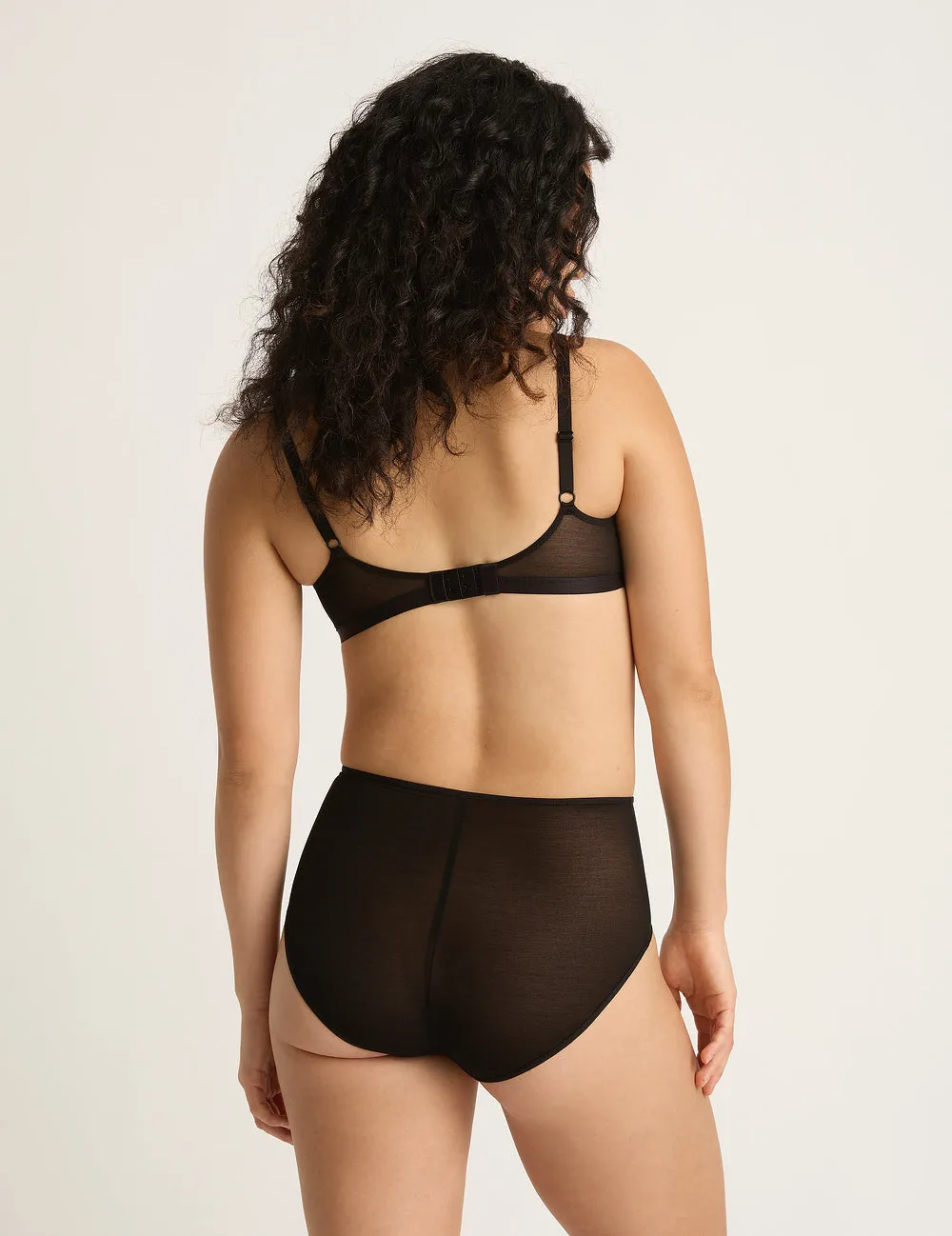 FreeMesh Triangle Bralette - Black sold by Boody Eco Wear product image thumbnail 3