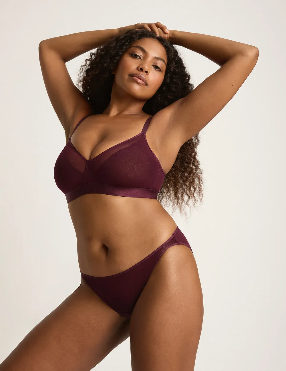 FreeMesh Bikini - Fig sold by Boody Eco Wear product image thumbnail 3