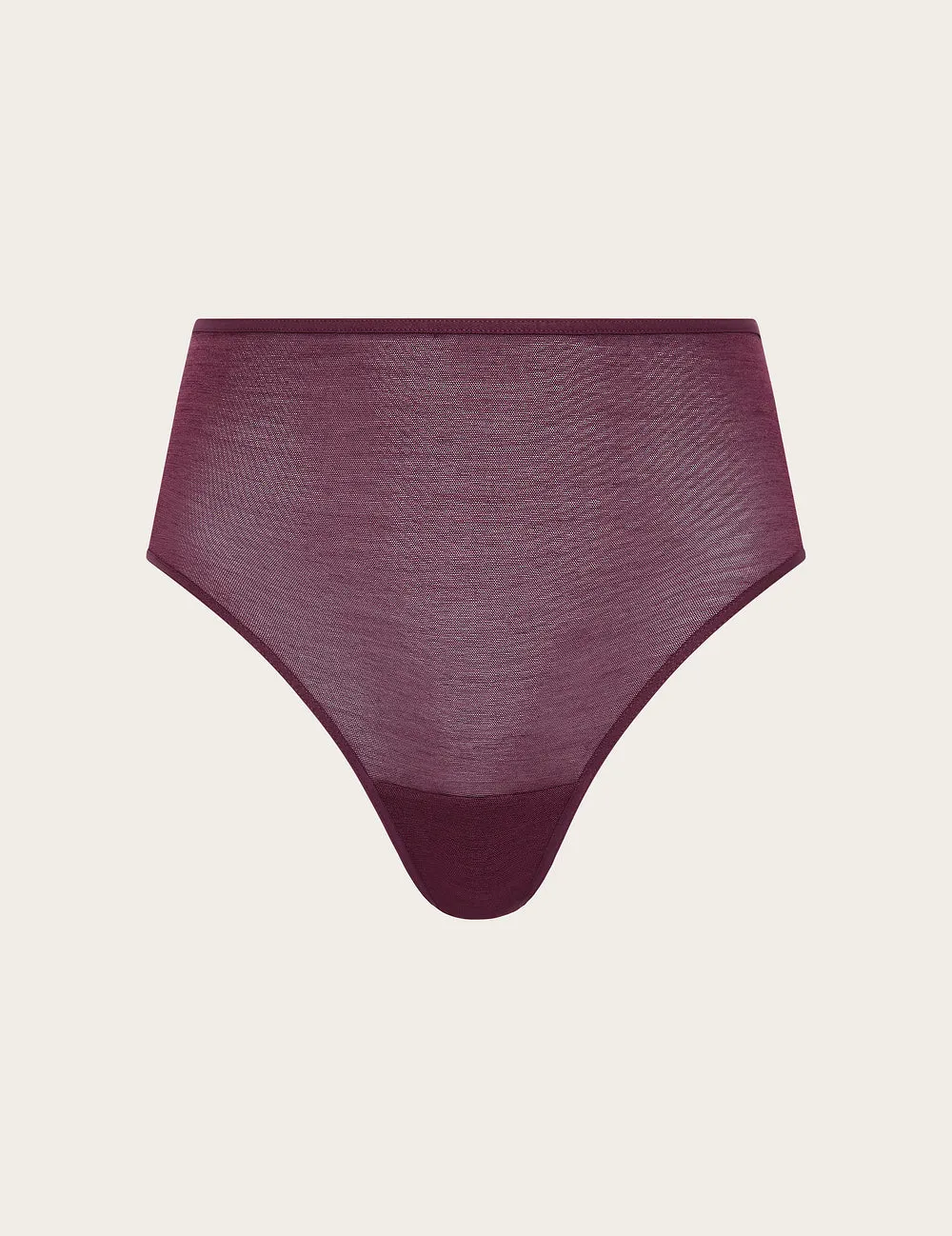 FreeMesh High-Cut Full Briefs - Fig sold by Boody Eco Wear