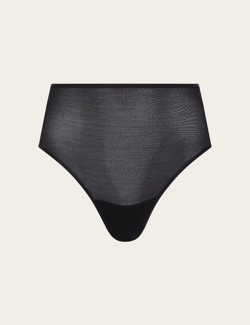 FreeMesh High-Cut Full Briefs - Black sold by Boody Eco Wear
