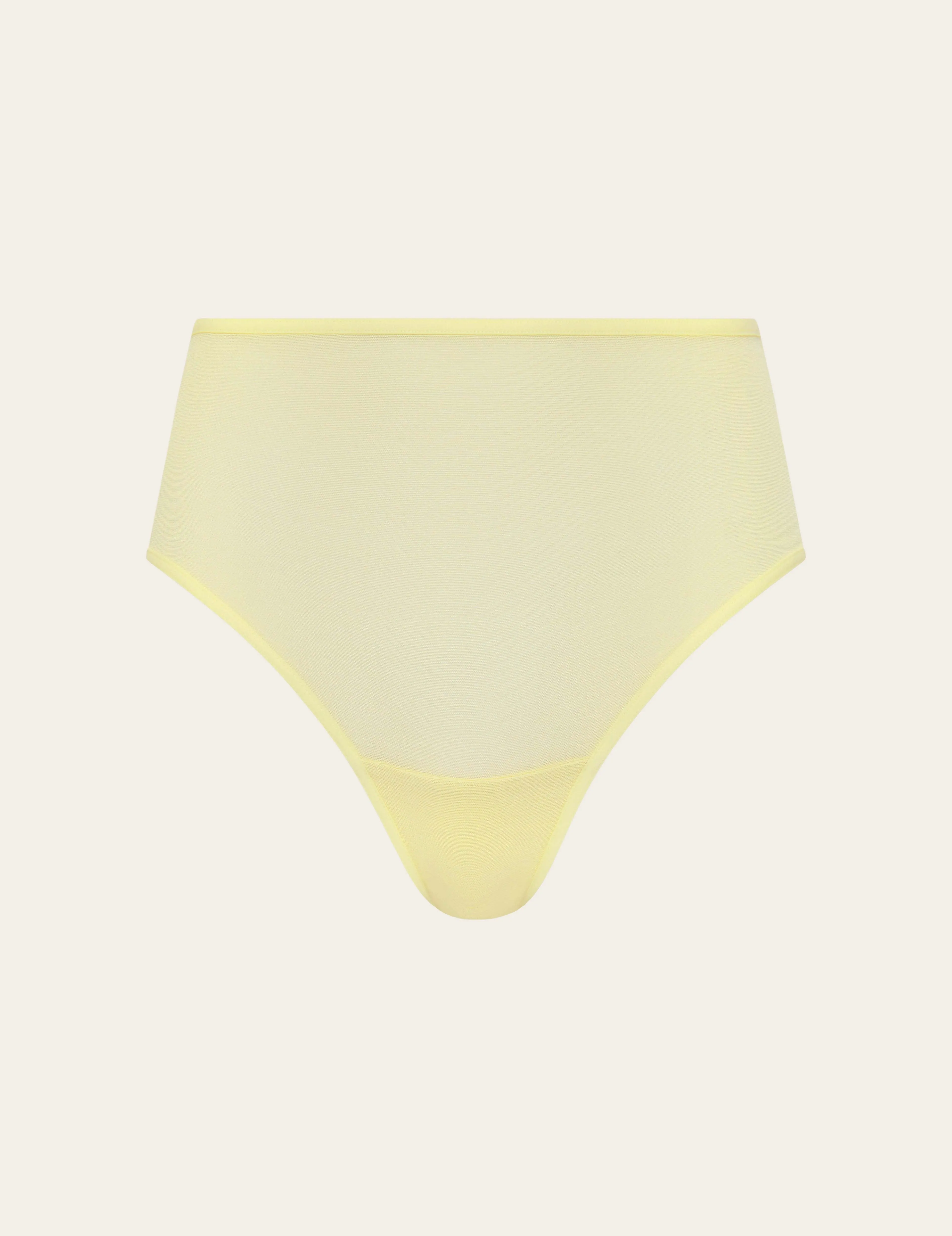 FreeMesh High-Cut Full Briefs - Lemon sold by Boody Eco Wear