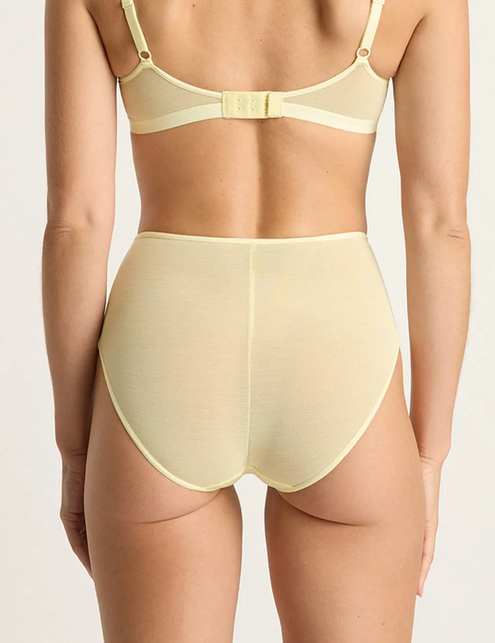 FreeMesh High-Cut Full Briefs - Lemon sold by Boody Eco Wear product image thumbnail 5