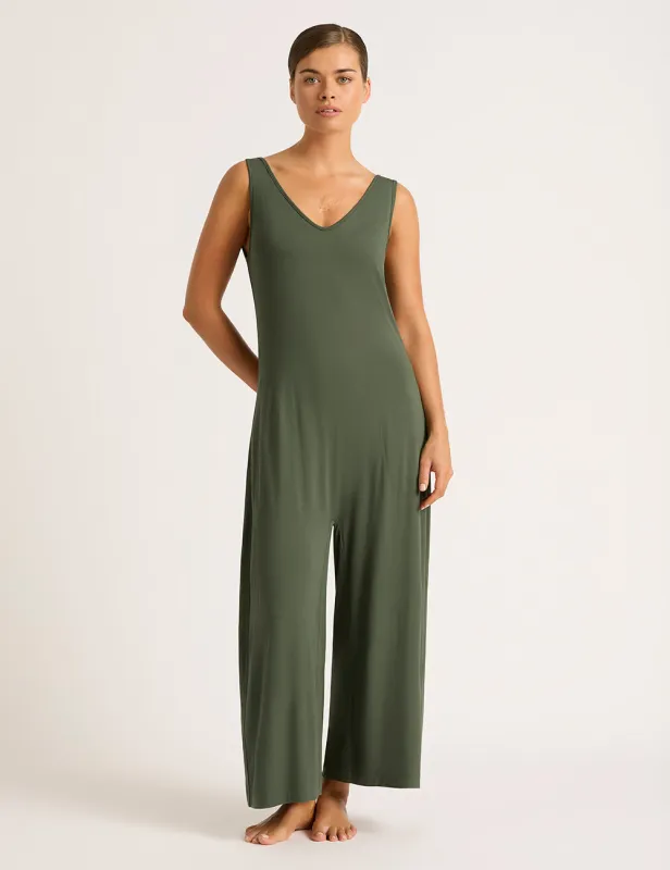 Long Jumpsuit - Moss sold by Boody Eco Wear