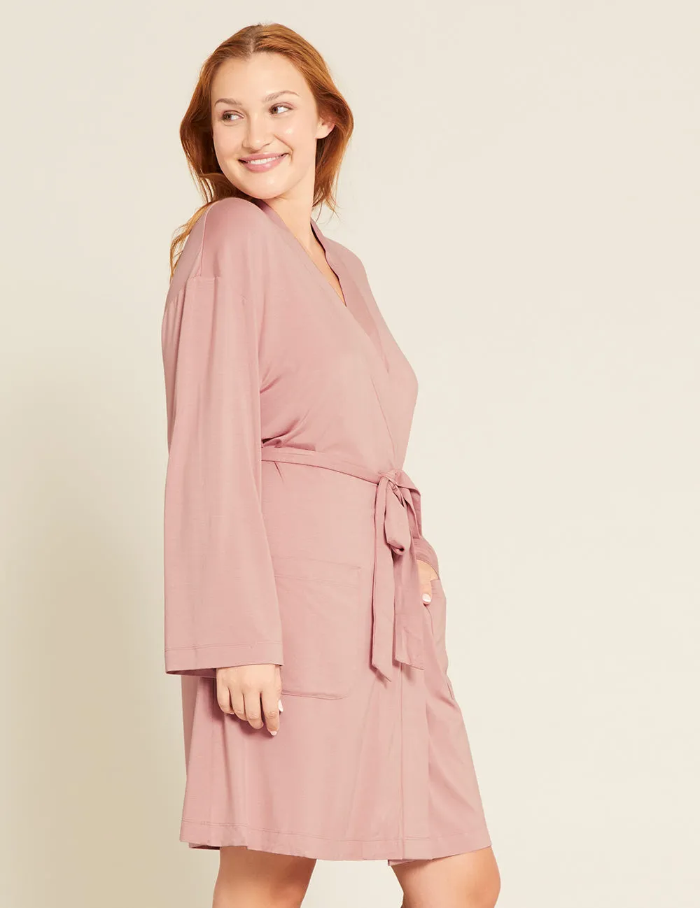 Goodnight Robe - Dusty Pink sold by Boody Eco Wear product image thumbnail 5